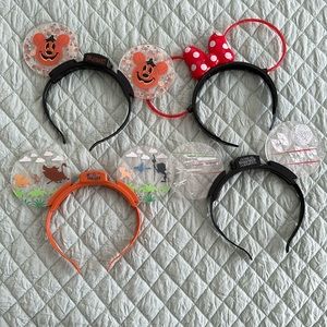 Set of 4 Light Up Mickey Ears